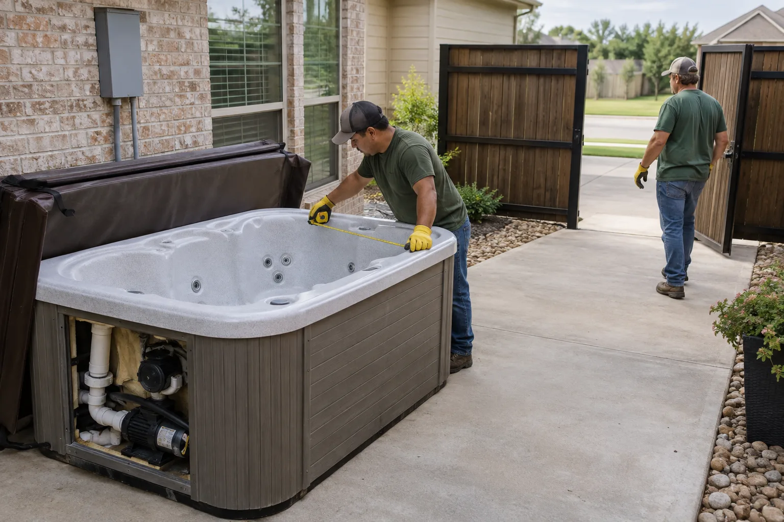 How to Prepare a Hot Tub for Removal