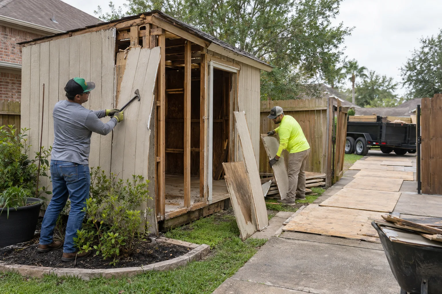 What to Photograph Before Requesting a Shed Removal Estimate